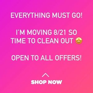 Everything must go Sale!
